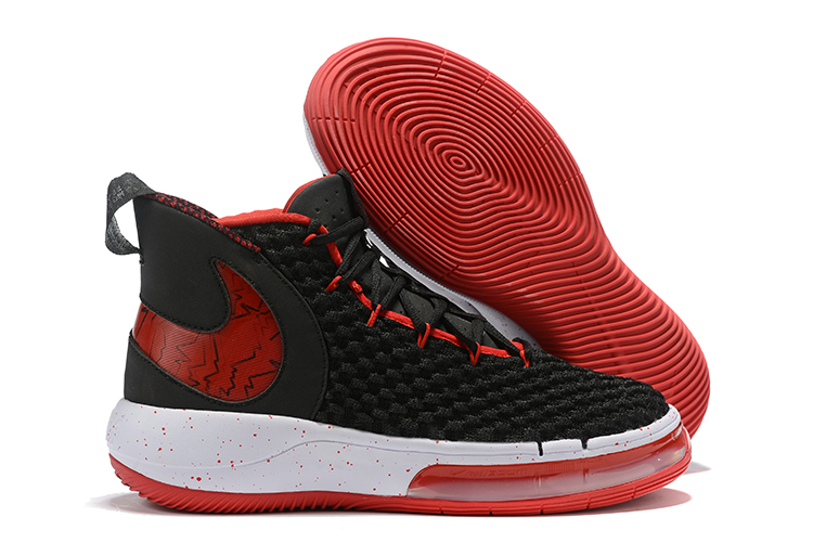 NIKE AIphaDunk FIBA Black Red White Shoes